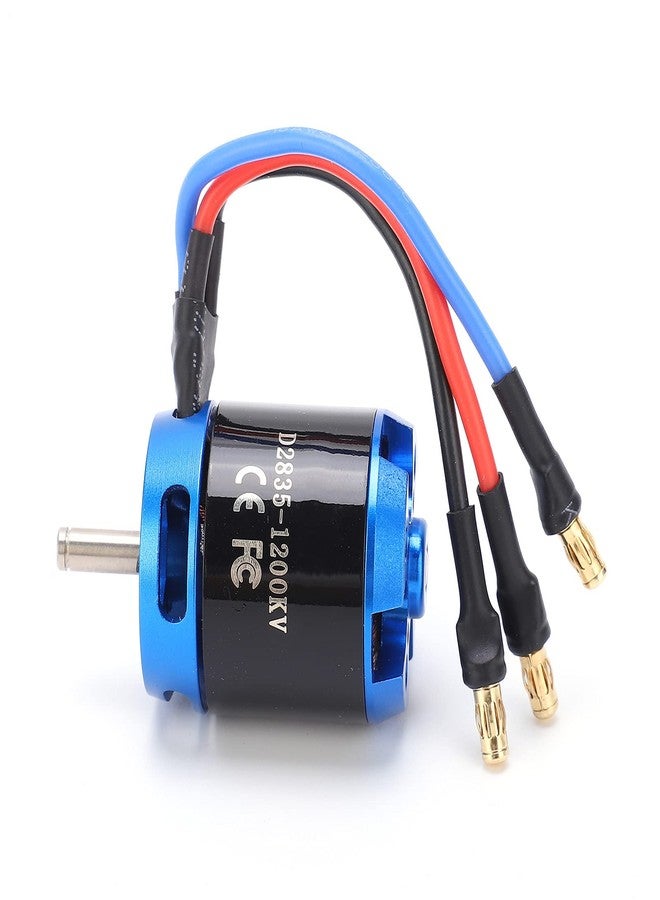 ديلوي محرك ديلوي RC بدون فرش، مصنوع من سبائك الألومنيوم والنحاس، بقوة 2835-1200 كيلو فولت، مناسب للطائرات التي تعمل بالتحكم عن بعد، بما في ذلك الطائرات الشراعية التي تعمل بالتحكم عن بعد. - Image 1